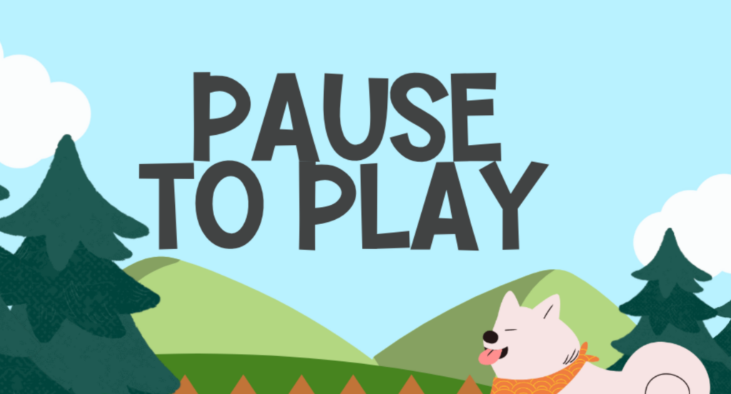 pause to play pictures