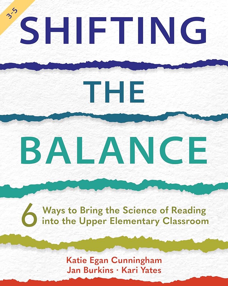 Shifting the balance: Upper Elementary book cover